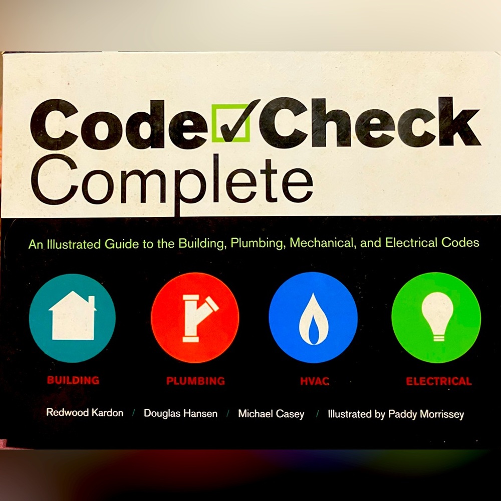Code Check Complete: An Illustrated Guide; Never Used, Excellent Condition